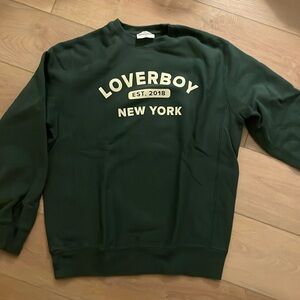 Loverboy Summer House Forest Green Sweatshirt